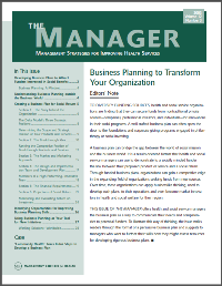 Business Planning to Transform Your Organization The Manager Image