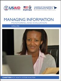 Managing Information Monitoring & Evaluation Image
