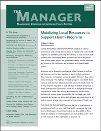 Mobilizing Local Resources Support Health Programs Image