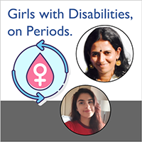 Girls with Disabilities, on Periods.