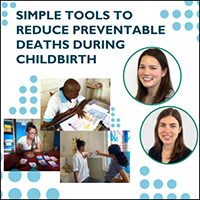 icono de blog: Herramientas sencillas para reducir las muertes evitables durante el parto